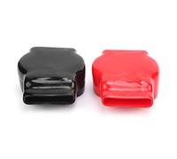 Acouto Cubiertas de Terminales de Batería Positivo Negativo Poste para Automóvil Motocicleta Camión Cubierta de Terminal de Batería Antiwea Tapa de Terminal de Tapa de Conector de