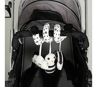 Acouto Cuna Cochecito De Bebé Juguetes Colgantes Cochecito De Animales En Blanco Y Negro Asiento De Coche Juguete Sonajeros Colgantes para Niños Recién Nacidos Atención Al bebé De Colores 1 Visual