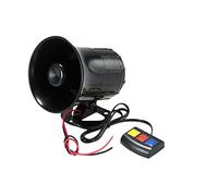 Acouto DC 12V 3 Tonos Suena Fuerte Altavoz Advertencia de Seguridad Sirena Bocina para Garantizar Que No Conduzca de Manera Diferente y 105-115dB su Seguridad Proporciona una Advertencia Clara DC