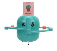 Acouto Dibujo Robot Cute Interactivo Dibujo Educativo Robot Pintura Aprendizaje Juguete para Cumpleaños Arte Iluminación Ligera Verde Use Diversión o Compleja como Ap (Verde Claro)