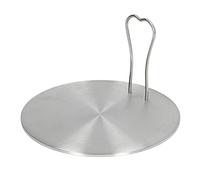 Acouto Disco Difusor de Calor de Acero Inoxidable, Herramienta de Cocina