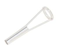 Acouto Dispositivo de Entrenamiento de Embocadura Hueca Constructor de Músculos de Labios de Metal Corrector de Forma de Boca Entrenador de Fuerza para Trompeta Trombón Labios Forma de Boca Práctica