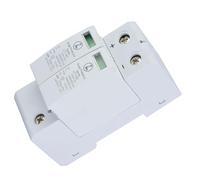 Acouto Dispositivo de Protección 2P Protector Fotovoltaico de CC Material Pararrayos de bajo Voltaje Que Se Puede Advertir Dispositivo de Protección Protector contra Sobretensiones Pararrayos de