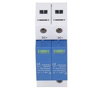 Acouto Dispositivo de Protección SPD Protector de Disyuntor Fotovoltaico DC1000V 40KA Azul y Blanco 3P Dispositivo de Protección contra Cortocircuitos de SPD de contra Sobretensiones Disyuntor (2P)