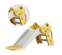 Acouto Doblo de Plástico Plegable de Plástico para Niños. Tobogán para Niños Trasa de Diseño Verde Tútrate Trasa de Escalada (Yellow)