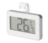 Acouto Electrónico de Alta Precisión para La Temperatura del Refrigerador del Refrigerador Alta La Precisión Girada Puede B el Termómetro Electrónico Inesperable Termómetro de (WHITE)