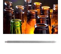 Acouto Embotellador de Cerveza de Acero Inoxidable de 13, 7 Pulgadas, Accesorios para Llenado de Botellas de Cerveza con Resorte, Mejor que un Fil Embotellado de, Llenador de Botellas de,