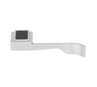 Acouto Empuñadura para Pulgar, Empuñadura con Reposapiés para Pulgar de Aleación de Aluminio con Cubierta para Zapata para Cámara Q2, Diseño Ergonómico, Ligero y Práctico, Montaje (Silver)