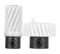 Acouto Engranaje Impulsor de Gancho de 2 Piezas, Juego de Engranajes Cónicos de Plástico para Máquinas de Coser Domésticas 714 717 724 734 737 750 755 756