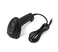 Acouto Escáner de Código de Barras 1D Lector de Mano Manual/Automático Soporte de Escaneo Continuo Compatible con Supermercado Tienda Minorista Biblioteca Almacén de Logística USB (Enchufe con (U-1)