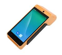 Acouto Escáner de Código de Barras Portátil Pantalla Táctil de 5,5 Pulgadas 4GLTE 5GWiFi BT NFC Impresora Térmica Multifuncional de 58 Mm Las Transacciones Transfieren Estos Peligros Lector NFC El