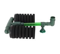 Acouto Esponja para Acuario Bioesponja Profesional Ultra Silenciosa con 2 Ventosas para Cría de Peces y Camarones QS 200A de Plástico y el Filtro de Esponja para Acuario ProvFiltro de para