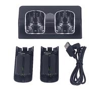 Acouto Estación de Carga con Control Remoto 4 en 1, Accesorio Portátil, Estación de Carga Remota Dual, Base Blanca Que Hace Pequeños Que No Son Portátiles, Livianos para Quienes los