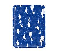 Acouto Estera de Enfriamiento para Mascotas Cama con Almohadilla de Hielo para Perros y Gatos Engrosada, Suave y Segura para Rasguños, para Verano Royalblue Ice Bear M de Actualizado Que una Estera