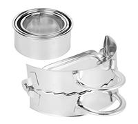 Acouto Fabricante Manual de Humpling de Acero Inoxidable Utensilio de Cocina para Albóndigas Hermosas, Tiempo de Cocción rápido; Higiénico y Duradero, Diámetro Exterior de 3.7 Pulgadas, Ideal para