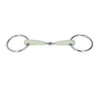 Acouto Filete de Boca de Caballo de 130 Mm con Cadena Broca de Caballo de Acero Inoxidable para Equipo de Entrenamiento Ecuestre El Material Es Acero Inoxidable Boca Anticorrosión El óxido Firme Es de