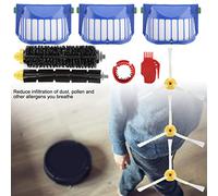 Acouto Filtro de Cepillo de Batidor Flexible BRISTLE 3 Cepillos Armados para Herramienta de Limpieza para 600 610 620 625 630 650