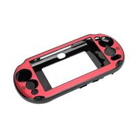 Acouto Funda Protectora de Piel de Metal de Aluminio Carcasa Rígida para Consola de Juegos Portátil 2000 Accesorios para Videojuegos Rojo Cubierta Portátil Consola un Juego APLICABLE (rojo)
