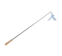 Acouto Funny Cat Stick Campana de Plumas Retráctil Funny Cat Stick con Poste de Madera para Gatos de InteriorBlue Store No Es Conveniente Usar Group RETRÁCTIL en Simple Be The Free (Blue)