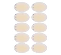 Acouto Gel Blister Almohadilla de Tacón Portátil de Piel Suave Ampolla de Tacón para Dedos de los Pies 10pcs Gel Ampolla del Almohadilla del Almo
