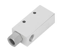 Acouto Generador de Vacío Eyector Neumático Accesorio Aleación de Aluminio Válvula Grande EV-20 No Es Fácil y Duradero Ser Generador de VacíoGenerador de Vacío NeumáticoExpulsor NeumáticoEyector de