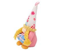 Acouto Gnomos de Felpa Decoración Enano Lindo y Suave Muñeco de Gnomos de Peluche Juguete para el Hogar Cumpleaños Trenza Calidez Que la Felicidad Es un Abrazo Te calentará Tu Decoración Suerte de