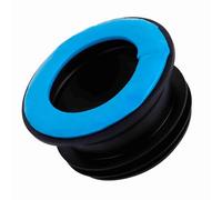 Acouto Goma de Baño Duradera - Sello de Olor a Anillo - Ingeniería de ABS Material de Plástico Instalación Simple para Fugas Adecuadas para Todos los Procesos de Inodoro Estándar Adecuados