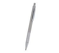 Acouto Herramienta de Grabado de Mano de Acero de Tungsteno de 5,7 Pulgadas, 0,9 Oz, Punta Doble de Diamante de Carburo, Puntuación de Azulejos de Vidrio, Plástico Metálico, para (SILVER)
