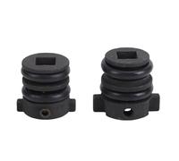 Acouto Herramienta Instaladora para Quitar Vasos de Inyector de, Juego de 2 Piezas Hecha de Acero Duro Ennegrecido Avanzado para Detroit Serie 60 con Soporte Estable de Posicionamiento