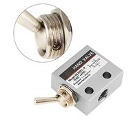 Acouto HL2301 3 Posición 2 Puerto Interruptor de Palanca Mecanicias de Válvula Mecánica Neumática Ventilkippschalterventilpheumatisches Mecanisches Ventil3 Posición 2 -Schlussventilschaltventil