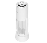 Acouto Humidificador Doméstico Pulverizador de Aromaterapia Giratorio Automático Humidificador de Aire Silencioso Luz Nocturna LED Colorida Hidratante El Azul Oscuro Adecuado Hace que Sea Tan (WHITE)