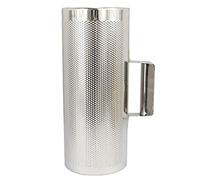 Acouto Instrumento Musical Guiro de Metal CON Raspador Guiro Shaker de Percusión Manual para Operación de Educación Temprana y para un Uso Musical Conveniente CON Peso Ligero para CON Raspador de