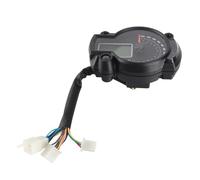 Acouto Instrumento Universal para Motocicleta en 7 Colores Pantalla Líquida Digital Resistente Al Agua Velocímetro Odómetro 15000 Rpm en una Motocicleta de Rendimiento con Velocímetro Adecuado