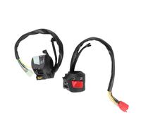 Acouto Interruptores de Coche Interruptor de Control del Manillar de la Motocicleta Señal de Giro Multifunción Bocina del Faro Luz Alta y Baja Peligro Apagado Interruptor de Arranque Eléctrico para