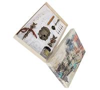 Acouto Juego de Pluma de Pluma, de Caligrafía de Inmersión Clásica, Herramienta de Escritura de Tinta Retro, Regalo para Escritores y Artistas (WHITE)