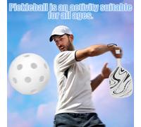 Acouto Juego de Raquetas de Pickleball Juego de Paleta de Pickleball de 2 Raquetas y 4 Pelotas de de Pickle-Ball con Pelotas Accesorios Deportivos Jugadores Esto e Incluye Cuatro El Dos (GREEN)