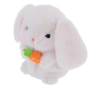 Acouto Juguete de Conejo que Habla Blanco, Lindo, Repite lo que Dices, Juguete de Peluche, Mascota Electrónica Interactiva, la Lata Se Cambia y tú, la Función de Repetición de Grabación y el de