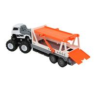 Acouto Juguete de Remolque de Aleación, Juguete con Tracción en Las Cuatro Ruedas, Camión para Niños, Coche de para Niños Mayores de 3 Años, Color Blanco y Material Que Puede Ser de Alta (White)