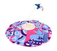 Acouto Juguetes Interactivos de Juguete Mariposa, Varita de Teaser Giratoria Automática con Múltiples Modos de Juego, Ejercicio USB con Alimentación de Interiores para Gatos Toy de Gato de