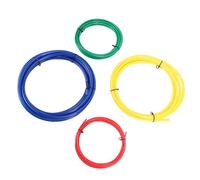Acouto Kit de Extensión de Tubería de Cobre para Aire Acondicionado 1/4 3/8 1/2 5/8 Pulgadas Tiras de Doblado Codificadas por Color Material PE para Tubería HVAC sin Torceduras