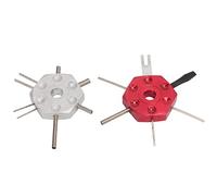 Acouto Kit de Herramientas de Terminal de Cable de 2 Piezas, Extractores de Clavijas de Terminal de Conector de Cable de Metal para una Fácil Reparación Automática Herramienta de de Herramienta de