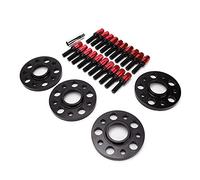 Acouto Kit Espaciador de Rueda de 4pcs 15 Mm M14x1.5 Patrón -5x112 Mm Reemplazo para Allroad 2013-2020BLUE Spacer Spacer AdapterHub Spacerhub Wheel (Rojo)