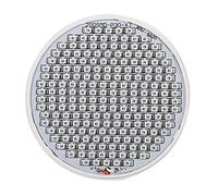 Acouto Lámpara de Cultivo LED, Spectrum Grow 9 * 9 * 8 24W 200 LED Luz de Cultivo de Plantas E27 Lámparas de Cultivo de Verduras Hidropónicas de Flores 85~265V
