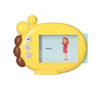 Acouto Lector de Tarjetas en Inglés, Juguete Educativo, Máquina de Cuentos Educativos Tempranos, Juguetes para Niños, Colores Que Mejoran el Conocimiento del Pensamiento, Juguetes Adecuados,