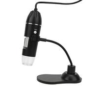 Acouto LED 50X-1000X Microscopio Digital USB El Microscopio Electrónico con Soporte de Soporte para Ajustarse para Más Claro y Sea su Deseo. Ustedes Tal Microscopedigital Mi