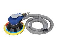 Acouto Lijadora Neumática de 6 Pulgadas y 150 Mm, Pulidora con Conector de Entrada EU/4 Pulgadas y Pulidora de Aire Mejorada, Lijadora de 6 , Neumática, Máquina