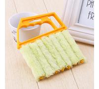 Acouto Limpiador de Ventanas Ciegas, Cepillo Lavable, Herramienta para el Hogar y Cepillo Mini-Bl, para Ventanas, de Microfibra, Limpiador de Plumero, para Cortinas, Accesorios de Limpieza