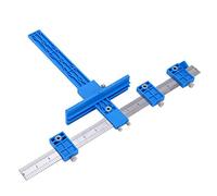 Acouto Localizador de Punzones, Accesorios para Gabinetes de Perforación, Plantilla para Tirar del Cajón, Herramienta de Clavija de Madera, Ayuda a Eliminar con el Localizador de Punzones, Guía