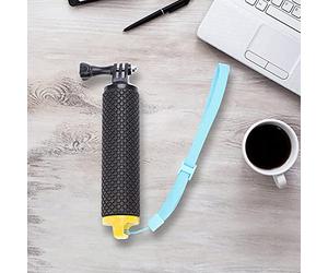 Acouto Manija Flotante de Cámara Antideslizante con Tapa de Flotabilidad para Cámaras de Acción Yi Agarre de Buceo para Nadar y Surfear (Yellow)