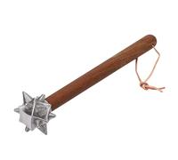 Acouto Martillo de Bola con Puntas, Cabeza de Acero Inoxidable con de Madera, Martillo de Largo, 6,5 X 40 Cm, 825 G, para Construcción de Automóviles en el Hogar, Exhibición Decorativa y Uso de